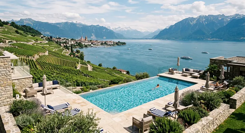 Piscine à Lausanne